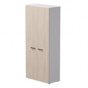 Гардероб Everprof EVO 800х383x1835 Белый/Дуб Соната