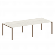 Переговорный стол (2 столешницы) на П-образном м/к БП.ПРГ-2.3
