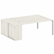 Рабочая станция с шкафом-купе на П-образном м/к БП.РС-СШК-1.5