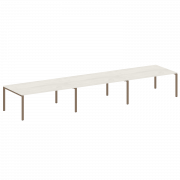 Переговорный стол (3 столешницы) на П-оразном м/к БП.ПРГ-3.5