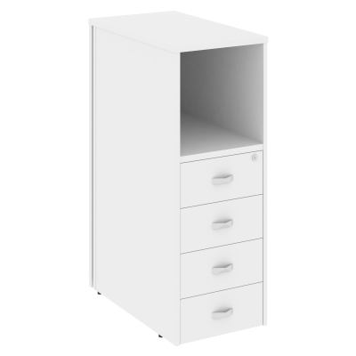 Тумба 4 ящика завершающая, левая O.R-TV-4 (L) Onix Тумба 4 ящика завершающая, левая O.R-TV-4 (L) Onix