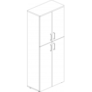Шкаф высокий широкий O.ST-1.8