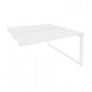 Стол-приставка двойной на О-образном м/к к опорым элем. O.MO-D.SPR-3.7