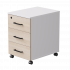 Тумба мобильная Everprof EVO 406х540х608 Белый/Белый/Дуб Соната Тумба мобильная Everprof EVO 406х540х608 Белый/Белый/Дуб Соната