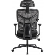 Эргономичное кресло Everprof Omega Black Сетка Черный