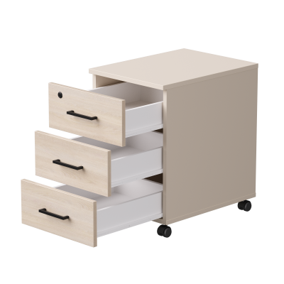 Тумба мобильная Everprof EVO 406х540х608 Кашемир/Кашемир/Дуб Соната Тумба мобильная Everprof EVO 406х540х608 Кашемир/Кашемир/Дуб Соната