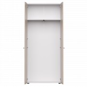 Гардероб Everprof EVO 800х383x1835 Белый/Дуб Соната
