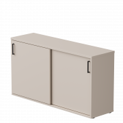 Шкаф-купе низкий Everprof EVO 1374х385х755 Кашемир