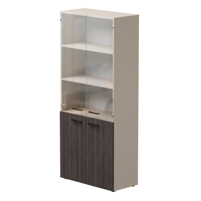 Шкаф комбинированный Everprof EVO 800х383x1835 Кашемир/Дуб Пасадена Шкаф комбинированный Everprof EVO 800х383x1835 Кашемир/Дуб Пасадена