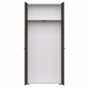 Гардероб Everprof EVO 800х383x1835 Белый/Дуб Пасадена