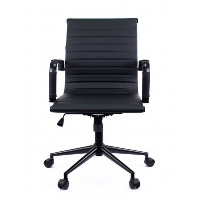 Кресло Everprof Leo Black T Экокожа Черный Кресло Everprof Leo Black T Экокожа Черный
