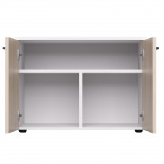 Тумба для оргтехники Everprof EVO 800х604x588 Белый/Дуб Соната