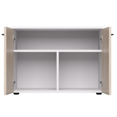 Тумба для оргтехники Everprof EVO 800х604x588 Белый/Дуб Соната Тумба для оргтехники Everprof EVO 800х604x588 Белый/Дуб Соната