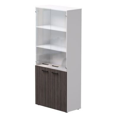 Шкаф комбинированный Everprof EVO 800х383x1835 Белый/Дуб Пасадена Шкаф комбинированный Everprof EVO 800х383x1835 Белый/Дуб Пасадена