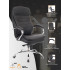 Кресло Everprof Valencia M Кожа Черный Кресло Everprof Valencia M Кожа Черный
