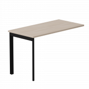 Брифинг-приставка Everprof EVO 1210х600x755 опоры 45гр Дуб Соната/Черный