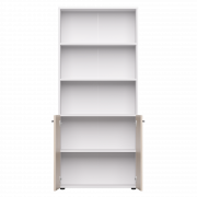Шкаф полузакрытый Everprof EVO 800х383x1835 Белый/Дуб Соната