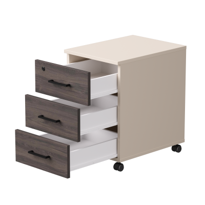 Тумба мобильная Everprof EVO 406х540х608 Кашемир/Кашемир/Дуб Пасадена Тумба мобильная Everprof EVO 406х540х608 Кашемир/Кашемир/Дуб Пасадена