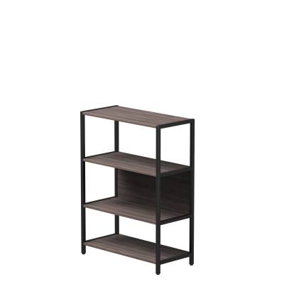 Стеллаж металлический средний Everprof EVO 830х385x1120 Дуб Пасадена/Черный Стеллаж металлический средний Everprof EVO 830х385x1120 Дуб Пасадена/Черный