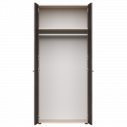 Гардероб глубокий Everprof EVO 800х602x1835 Кашемир/Дуб Пасадена