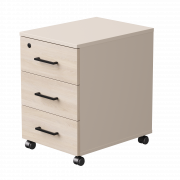 Тумба мобильная Everprof EVO 406х540х608 Кашемир/Кашемир/Дуб Соната