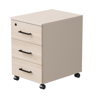 Тумба мобильная Everprof EVO 406х540х608 Кашемир/Кашемир/Дуб Соната Тумба мобильная Everprof EVO 406х540х608 Кашемир/Кашемир/Дуб Соната