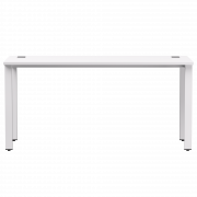 Стол прямой Everprof EVO на металлокаркасе 1580х670х755 мм Белый/Белый
