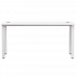 Стол прямой Everprof EVO на металлокаркасе 1580х670х755 мм Белый/Белый Стол прямой Everprof EVO на металлокаркасе 1580х670х755 мм Белый/Белый