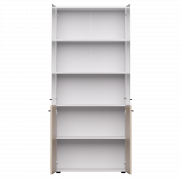 Шкаф комбинированный Everprof EVO 800х383x1835 Белый/Дуб Соната
