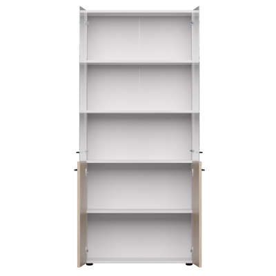 Шкаф комбинированный Everprof EVO 800х383x1835 Белый/Дуб Соната Шкаф комбинированный Everprof EVO 800х383x1835 Белый/Дуб Соната