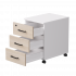 Тумба мобильная Everprof EVO 406х540х608 Белый/Белый/Дуб Соната Тумба мобильная Everprof EVO 406х540х608 Белый/Белый/Дуб Соната