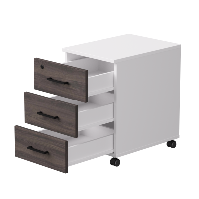 Тумба мобильная Everprof EVO 406х540х608 Белый/Белый/Дуб Пасадена Тумба мобильная Everprof EVO 406х540х608 Белый/Белый/Дуб Пасадена