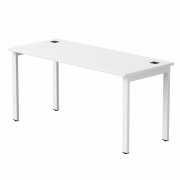 Стол прямой Everprof EVO на металлокаркасе 1580х670х755 мм Белый/Белый