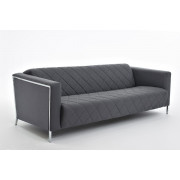 Диван трехместный VISPO 3 Dakota black Dollaro 501 black stitch 1