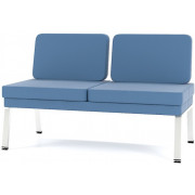Диван двухместный без подлокотников M25-2D, серия Bench