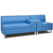 Диван двухместный с правым/левым подлокотником M9L-2DL (2DR), серия Easy style