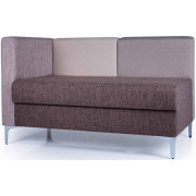 Диван двухместный с правым/левым подлокотником M6-2DL (2DR), серия Soft room