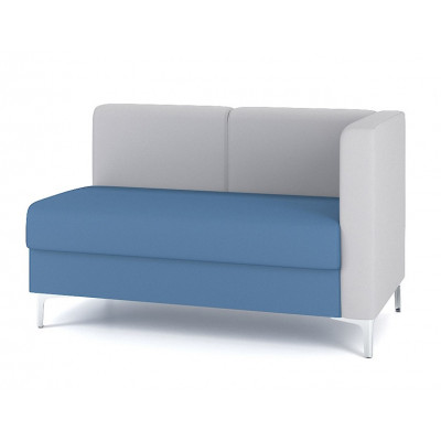 Диван двухместный с правым/левым подлокотником M6-2DL (2DR), серия Soft room Диван двухместный с правым/левым подлокотником M6-2DL (2DR), серия Soft room