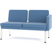 Диван двухместный с правым/левым подлокотником M25-2DL (2DR), серия Bench