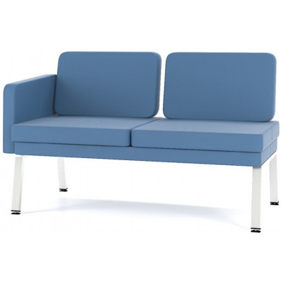 Диван двухместный с правым/левым подлокотником M25-2DL (2DR), серия Bench Диван двухместный с правым/левым подлокотником M25-2DL (2DR), серия Bench