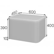 Пуф 6040 Блок