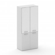 Кросс Шкаф широкий высокий CRF.ST-101 white 896*460*2000