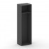 Фреско Гардероб узкий универсальный FR.GB-102 black 600*460*2000 Фреско Гардероб узкий универсальный FR.GB-102 black 600*460*2000