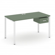 Концепт Стол рабочий с подвесной тумбой с одним ящ. CN.SP-109 W 980*720*750