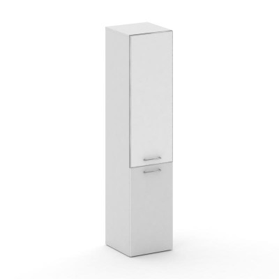 Кросс Шкаф узкий высокий CRF.SU-101 (R) white 450*460*2000 Кросс Шкаф узкий высокий CRF.SU-101 (R) white 450*460*2000