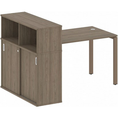 Стол письменный с шкафом-купе на П-образном м/к БП.РС-СШК-3.2 Стол письменный с шкафом-купе на П-образном м/к БП.РС-СШК-3.2