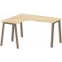 Стол криволинейный левый на А-образном м/к БА.СА-3 (L) Стол криволинейный левый на А-образном м/к БА.СА-3 (L)