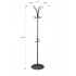 Вешалка напольная Пико 4 серый бетон Вешалка напольная Пико 4 серый бетон