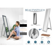 Зеркало BeautyStyle 8 черный